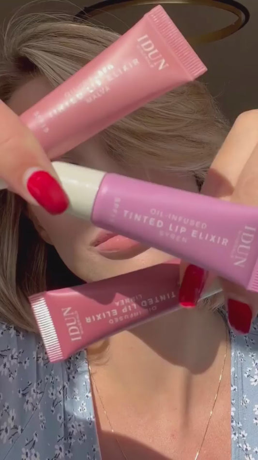 Tinted lip elixir